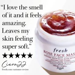 Fresh Rose Face Mask 100ml