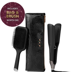 ghd Chronos Max styler gift set with paddle brush and styler bag