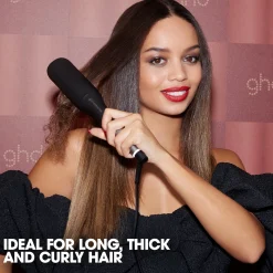 ghd Chronos Max styler gift set with paddle brush and styler bag