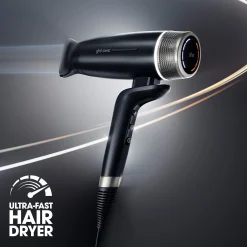 ghd speed hairdryer black