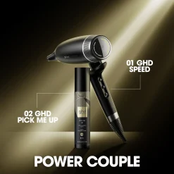 ghd speed hairdryer black