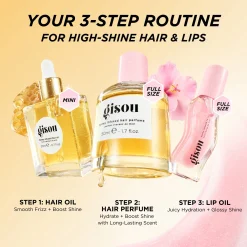 Gisou Honey Gloss Hydration Trio Worth £77