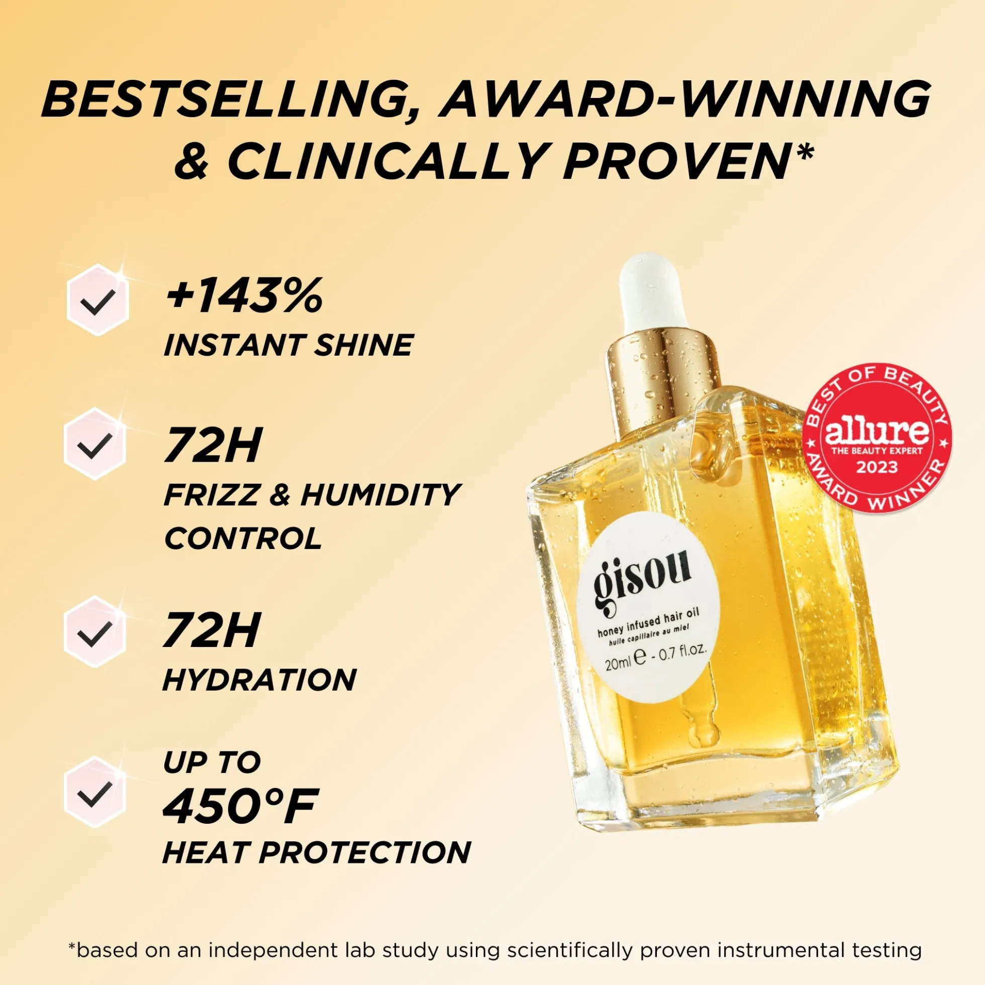 Gisou Honey Gloss Hydration Trio Worth £77