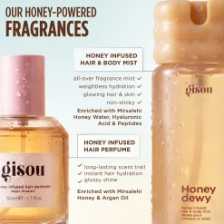 Gisou Honey Infused Hair & Body Mist 100ml - Honey Dewy