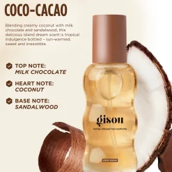 Gisou Honey Infused Hair Perfume - Coco-Cacao 15ml