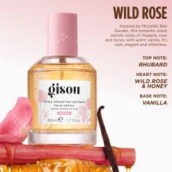 Gisou Honey Infused Hair Perfume 50ml - Wild Rose