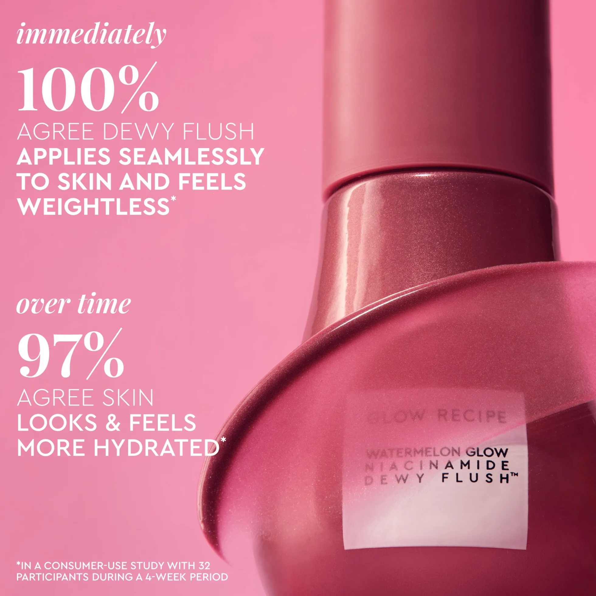 Glow Recipe Watermelon Glow Niacinamide Dewy Flush Brightening Serum Blush - Berry Flush