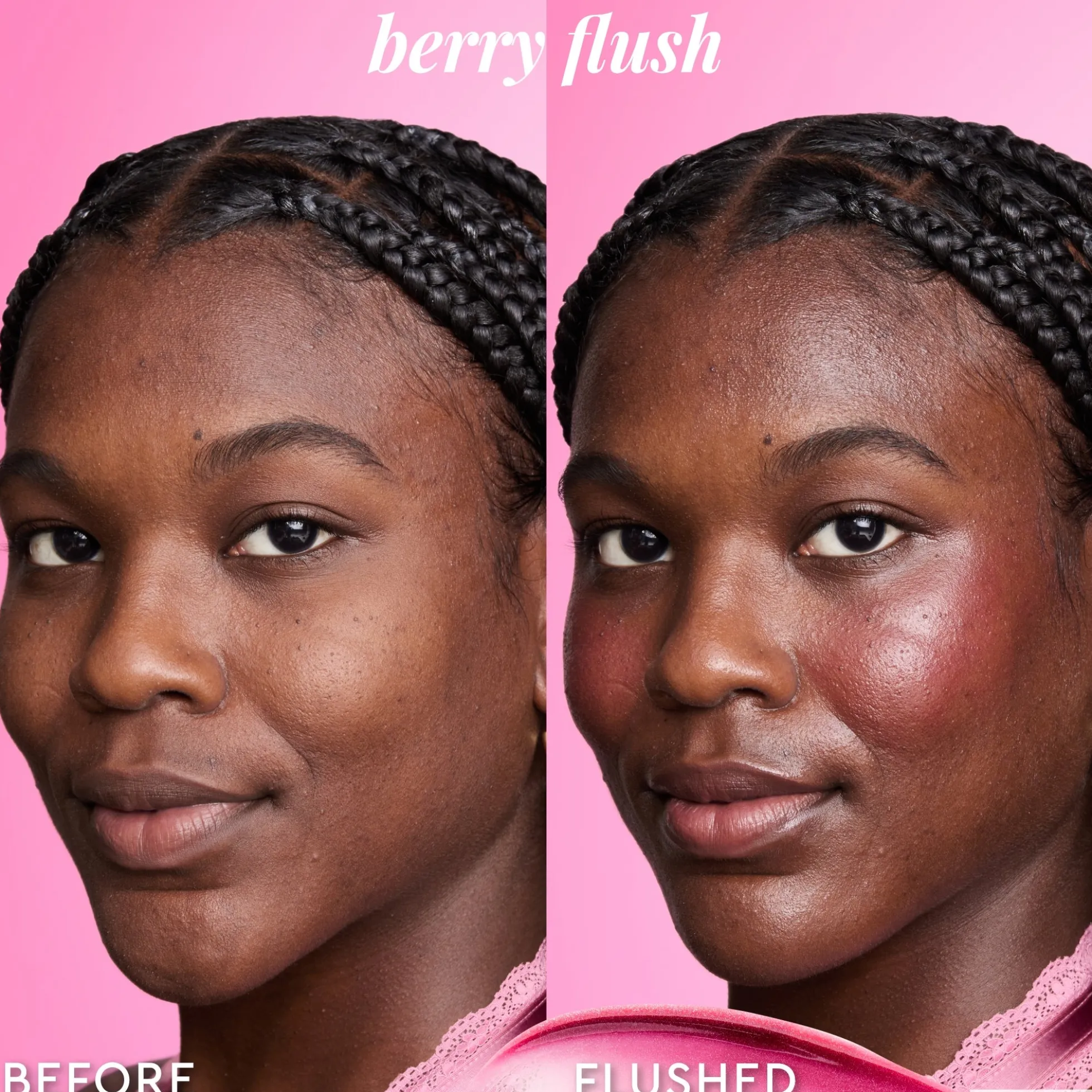 Glow Recipe Watermelon Glow Niacinamide Dewy Flush Brightening Serum Blush - Berry Flush