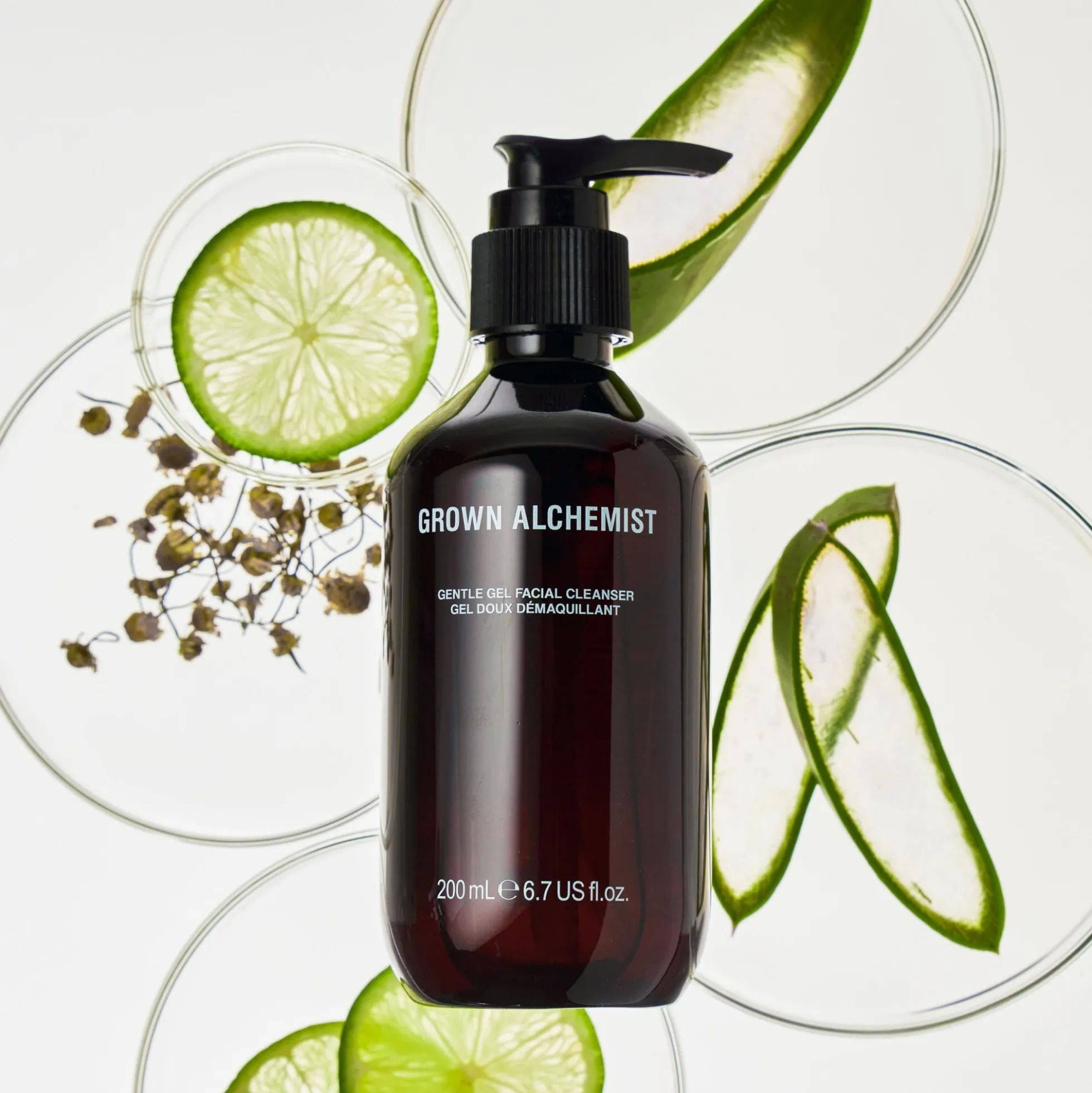 Grown Alchemist Gentle Gel Facial Cleanser Chamomile, Bergamot + Willowbark 200ml