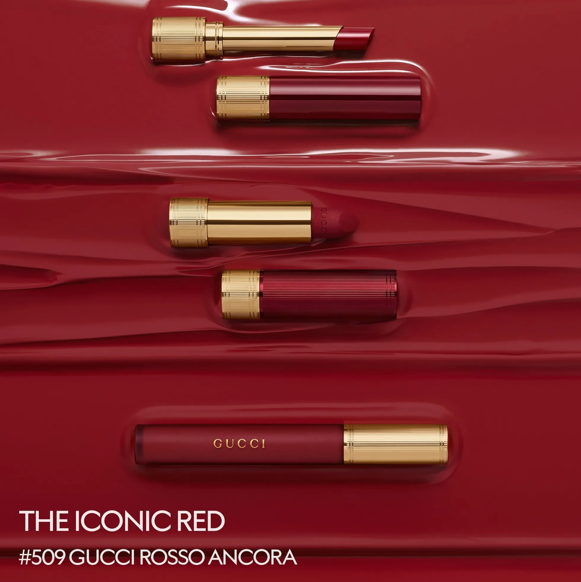 Gucci Beauty Rouge de Beauté Brillant Lipstick - 1.8g (Various Shades)