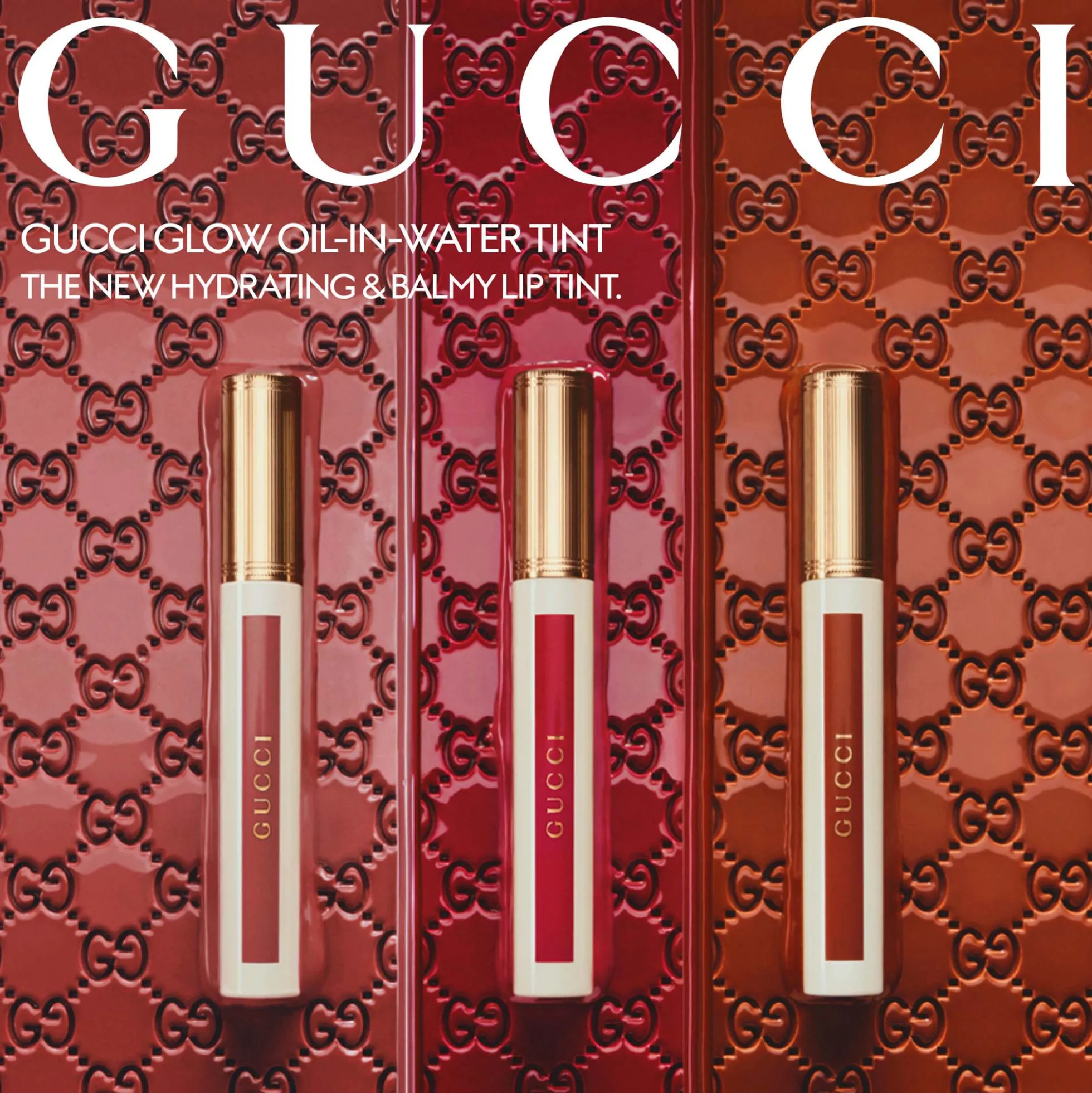 Gucci Glow Oil-In-Water Tint Liquid Lipstick (Various Shades)