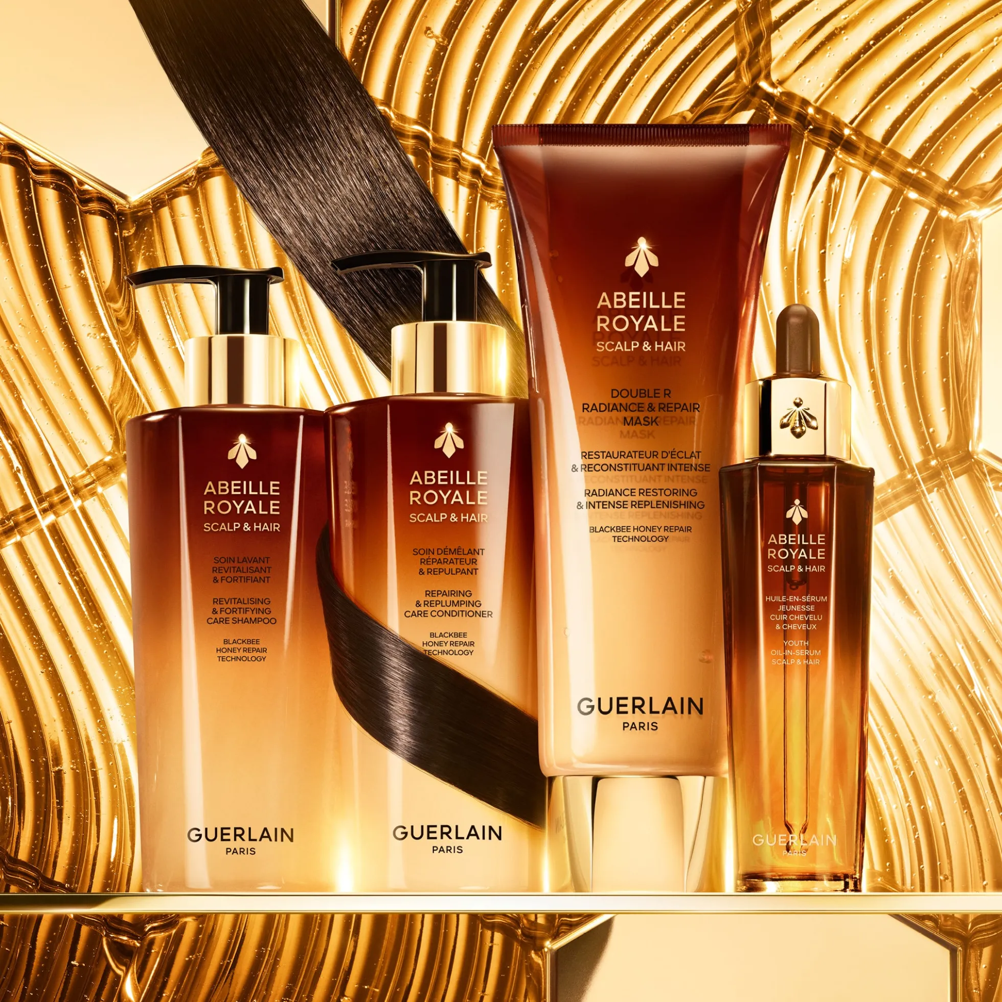 GUERLAIN Abeille Royale Scalp and Hair Youth-Oil-IniSerum 50ml