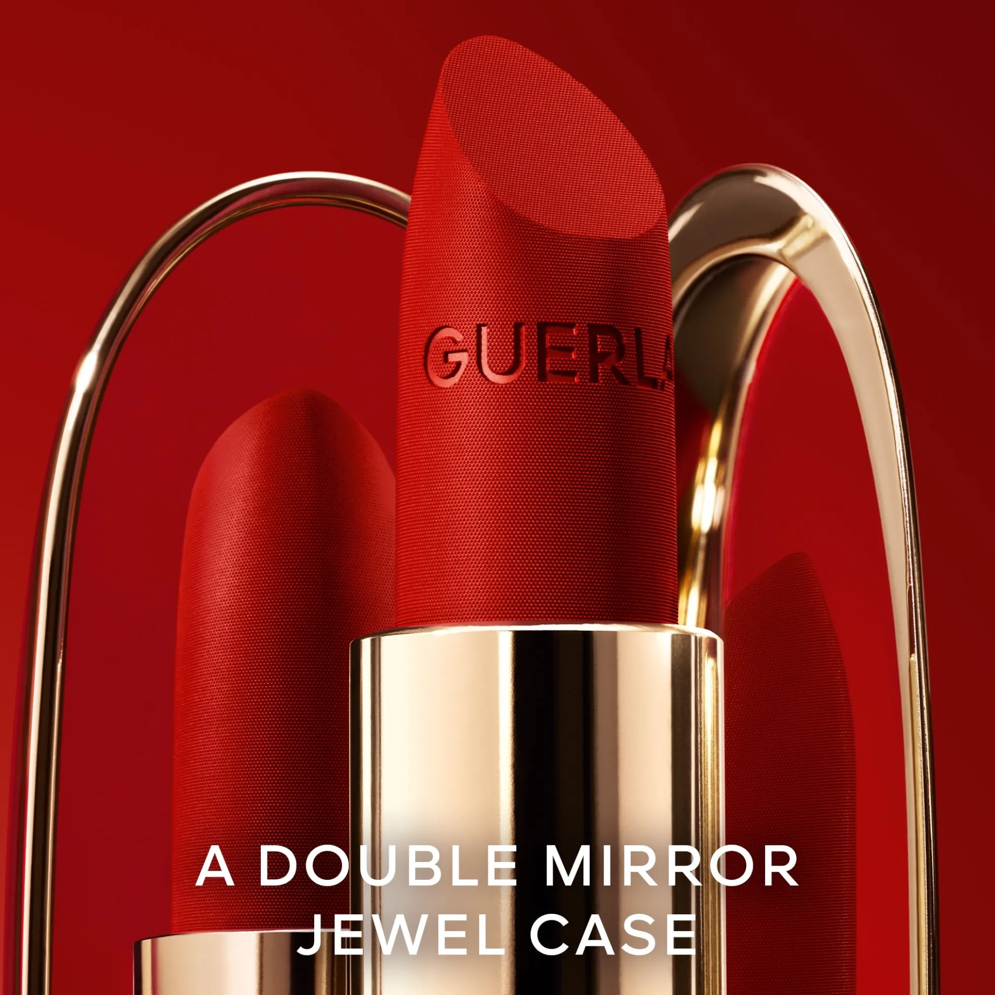 GUERLAIN Rouge G The Double Mirror Jewel Case The Customisable Ultra-Care Lipstick