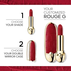 GUERLAIN Rouge G - The Refill Satin 3.5g (Various Shades)