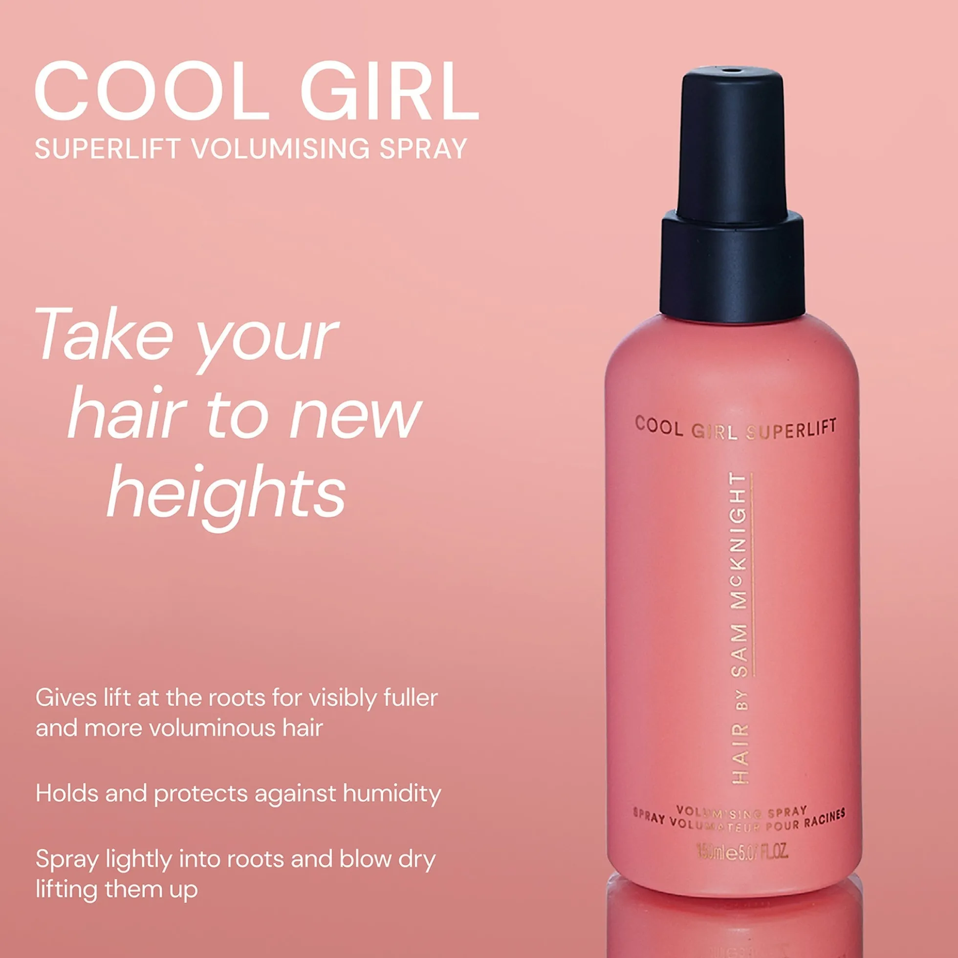 Hair By Sam McKnight Cool Girl Superlift Root Boost Volumising Spray Mini 50ml