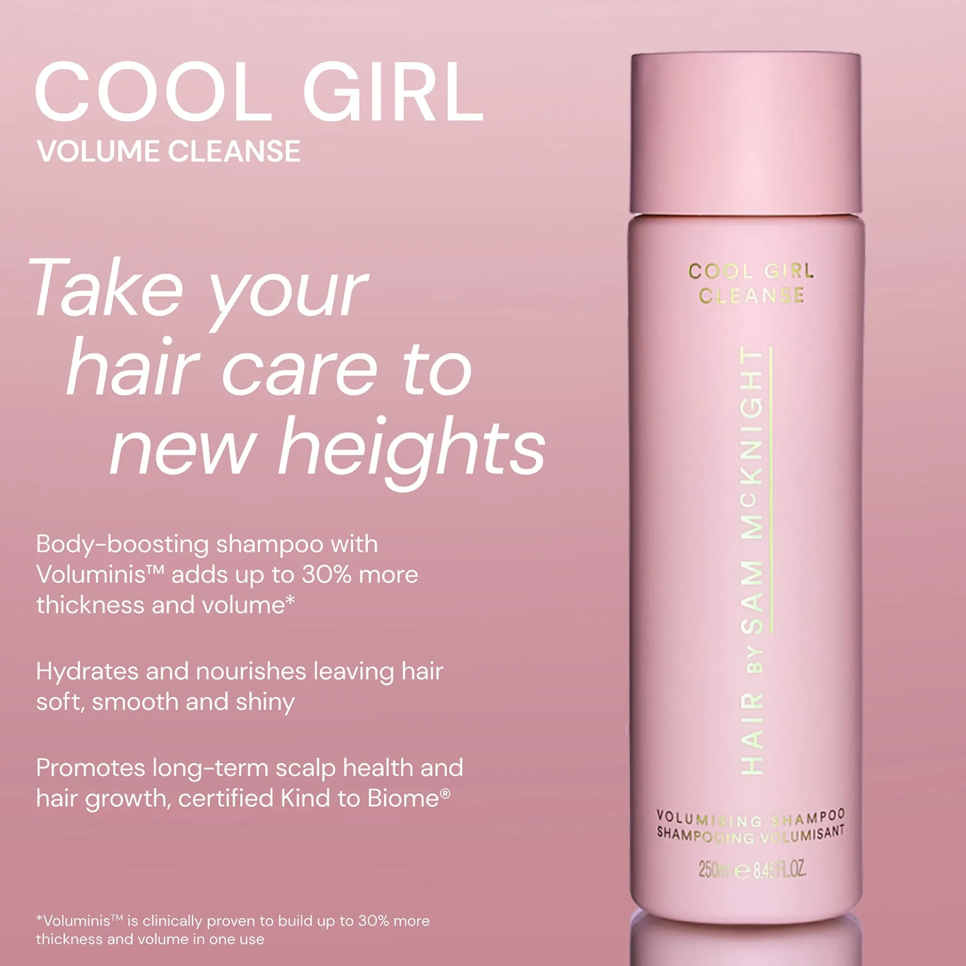 Hair By Sam McKnight Cool Girl Volume Cleanse Shampoo 250ml