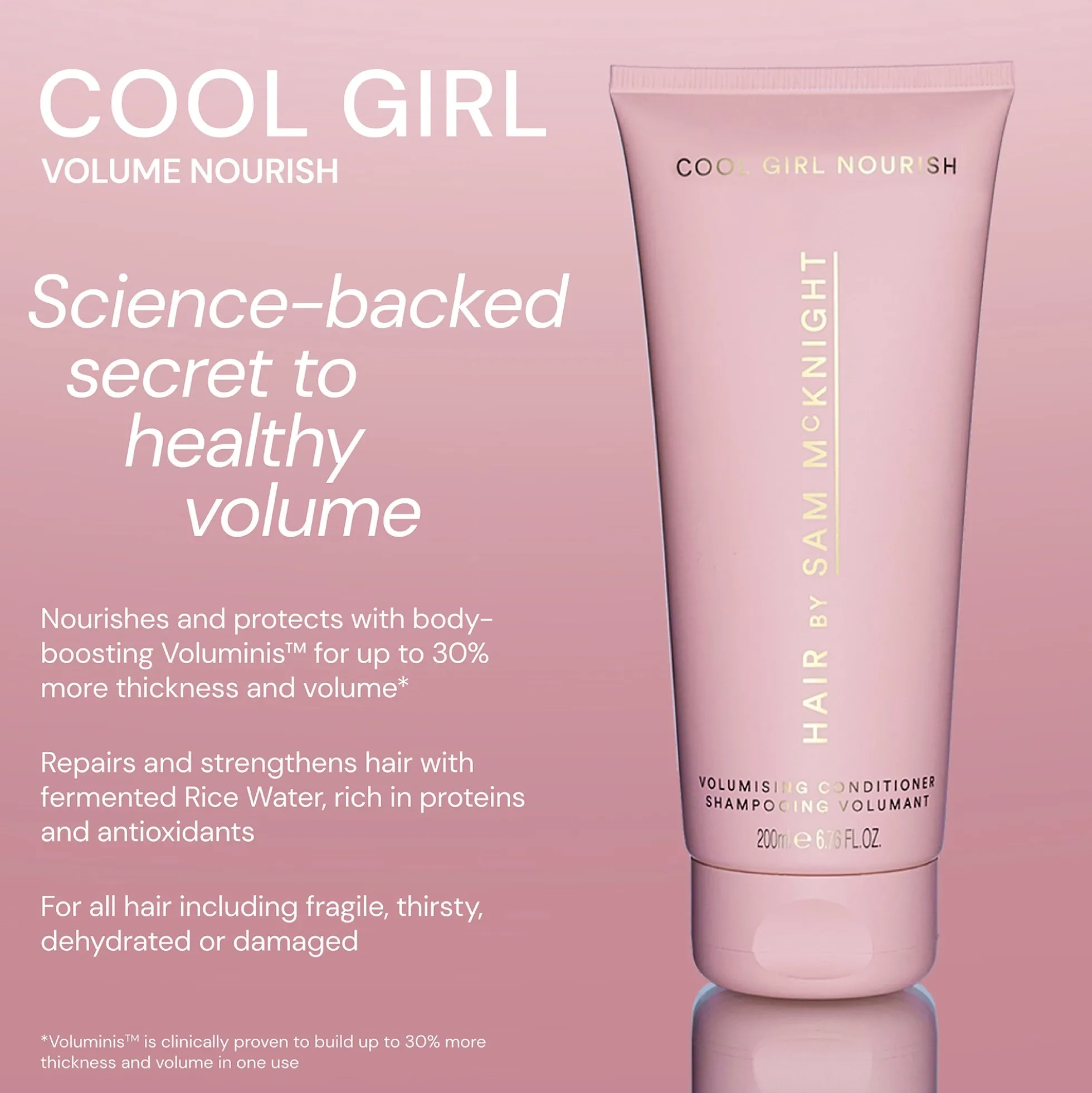 Hair By Sam McKnight Cool Girl Volume Nourish Conditioner 200ml