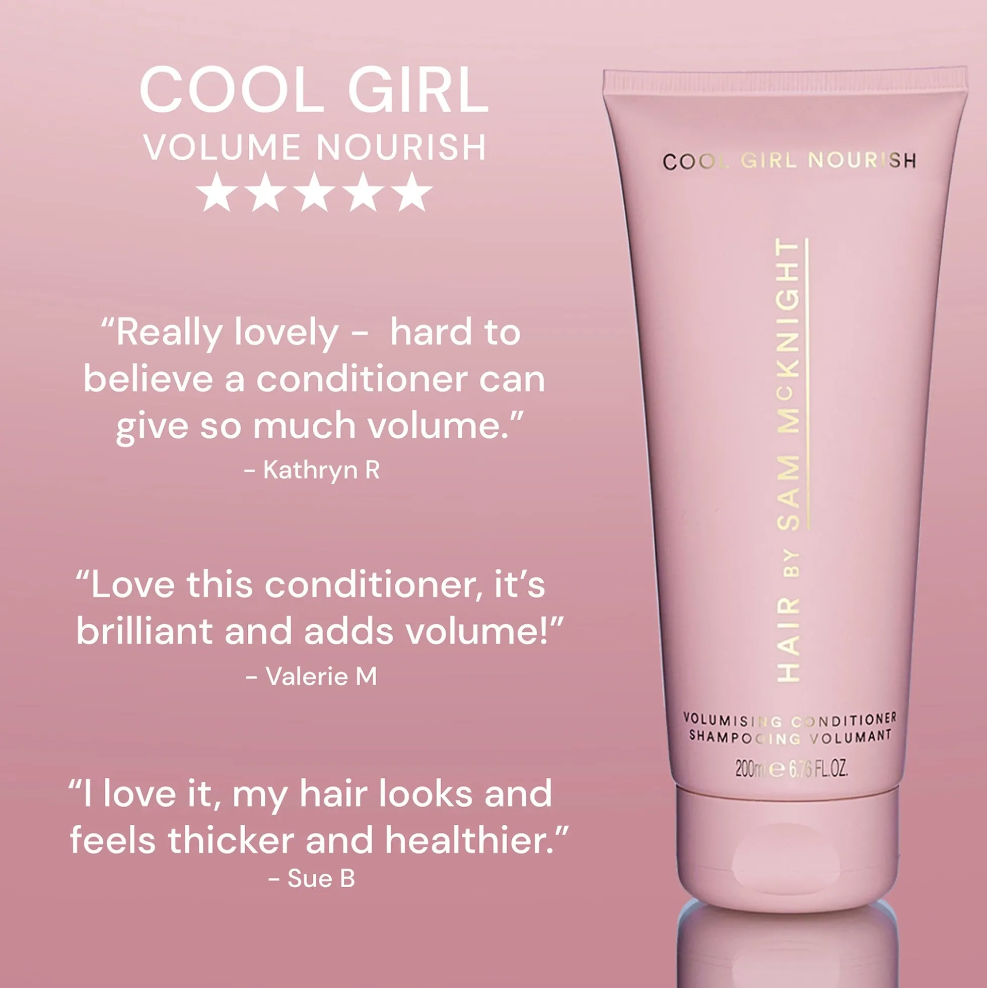 Hair By Sam McKnight Cool Girl Volume Nourish Conditioner 200ml