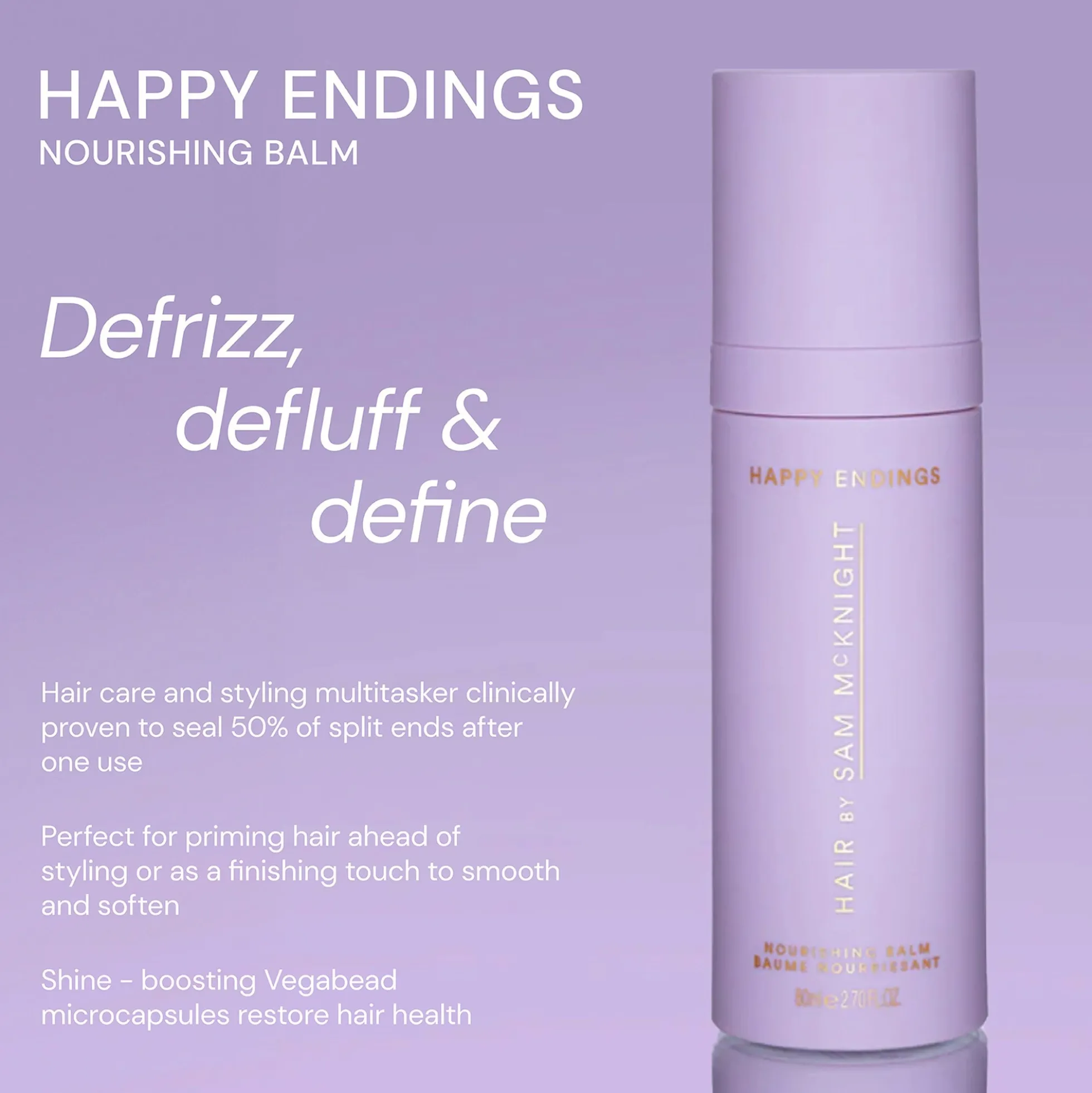 Hair by Sam McKnight Happy Endings Nourishing Balm 30ml