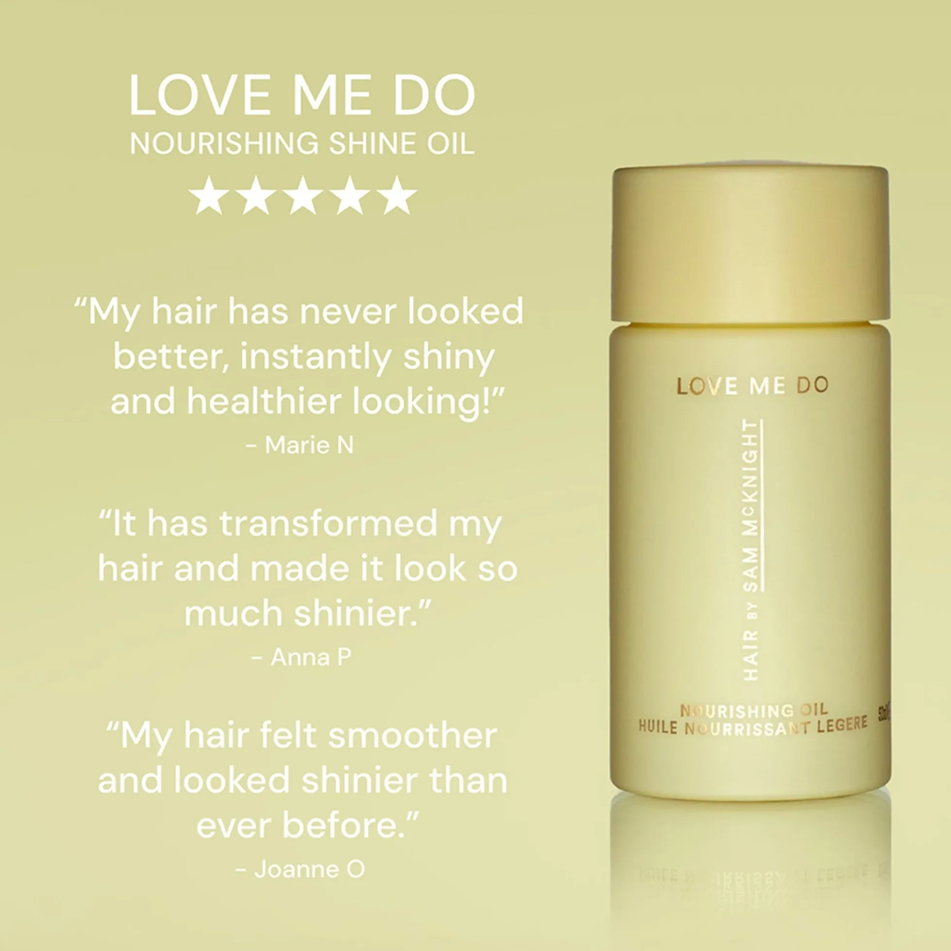 Hair By Sam McKnight Love Me Do Nourishing Oil 50ml