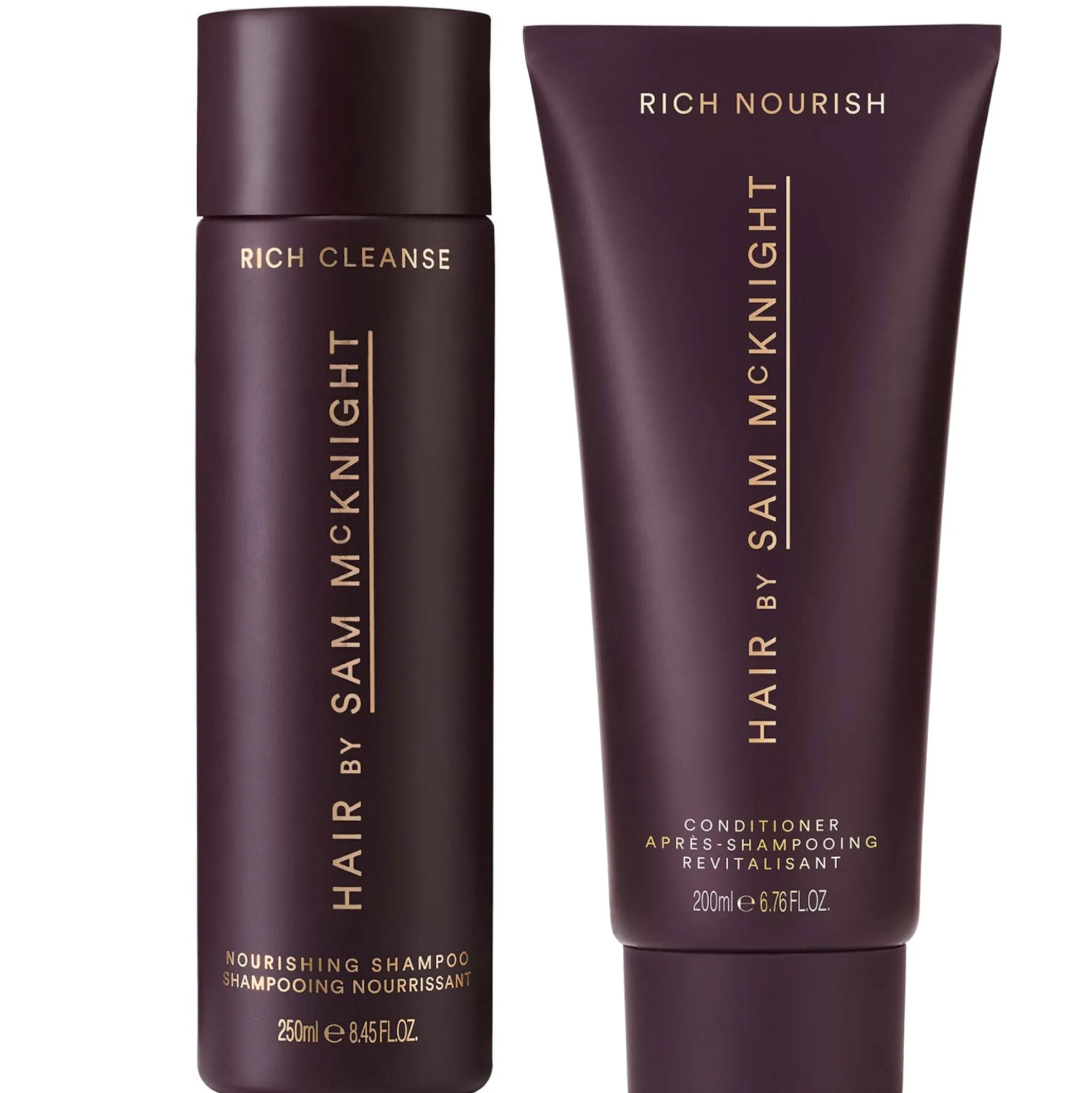 Hair by Sam McKnight Rich Cleanse and Rich Nourish Bundle