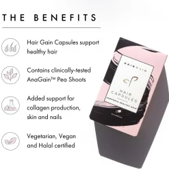 Hair Gain Capsules - 60 Capsules