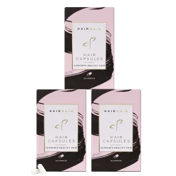 Hair Gain Hair Capsules Trio (Worth £110.97)