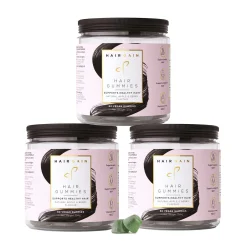 Hair Gain Hair Gummies Trio (Worth £88.97)