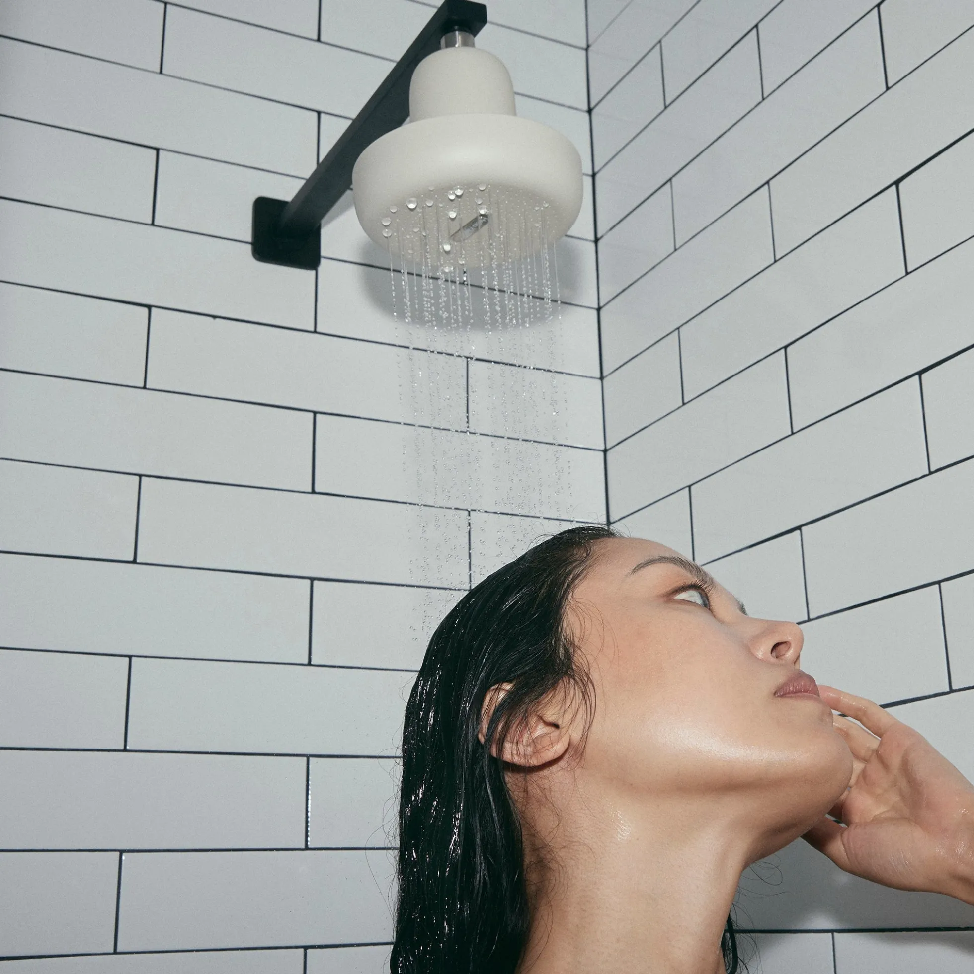 HELLO KLEAN Rain Shower Filter (Beige)