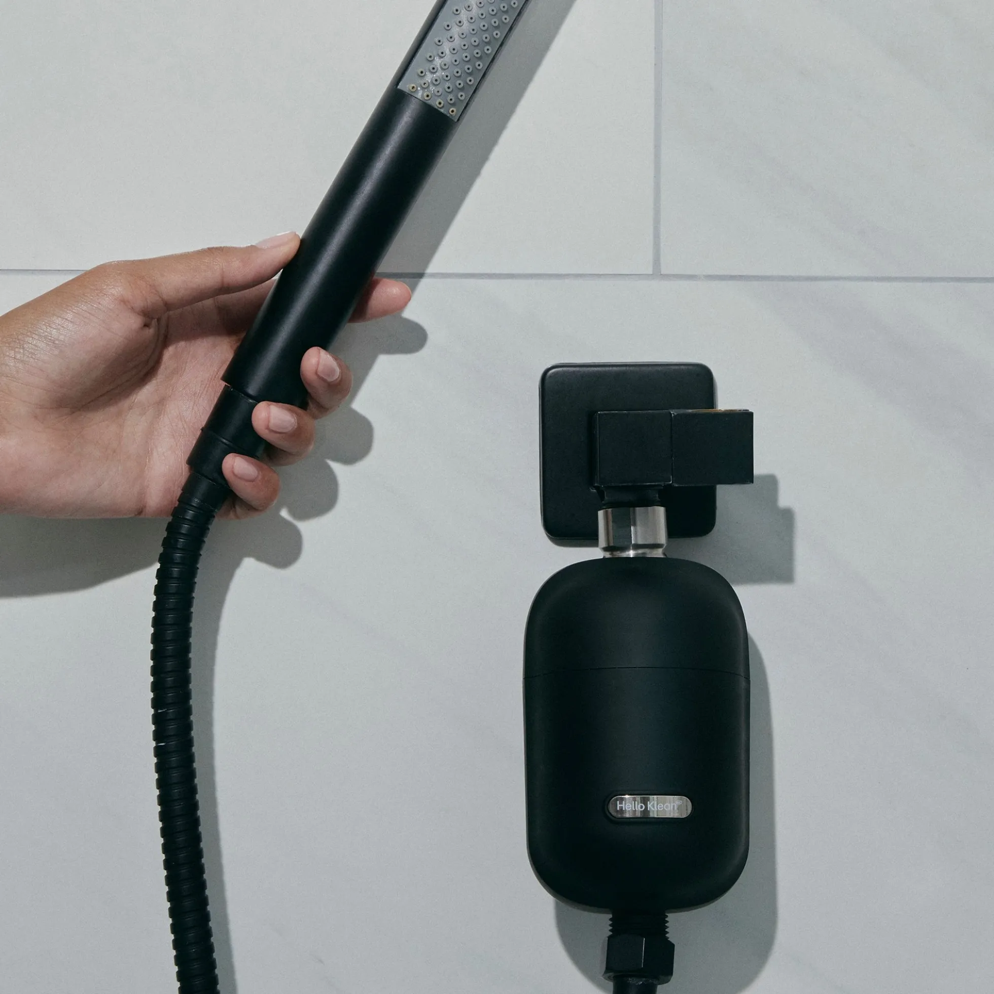 HELLO KLEAN Shower Filter (Black)