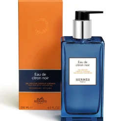 Hermès Eau De Citron Noir Hair and Body Shower Gel Bottle 200ml