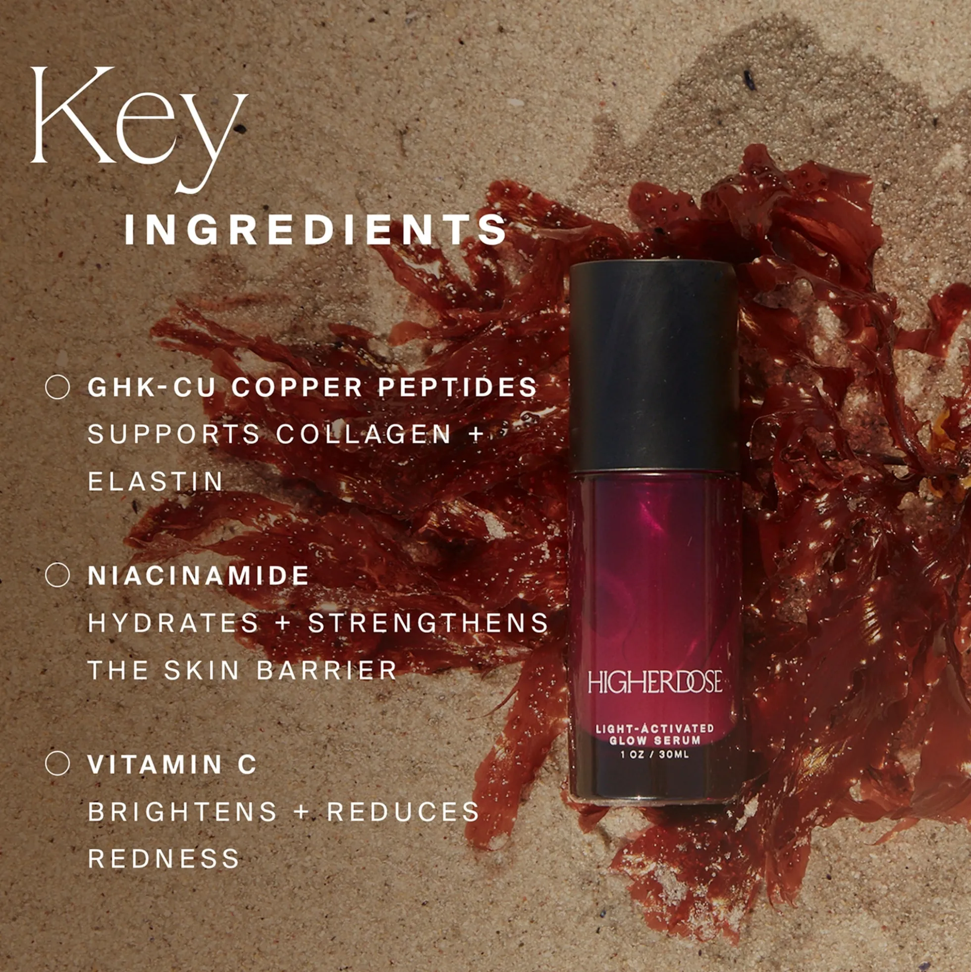 HigherDOSE Light-Activated Glow Serum 30ml