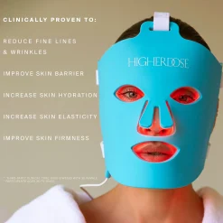 HigherDOSE Red Light Face Mask