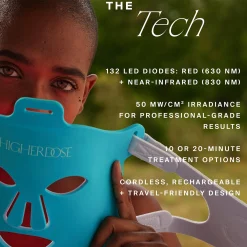 HigherDOSE Red Light Face Mask