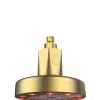 HigherDOSE Red Light Shower Filter - Polished Brass