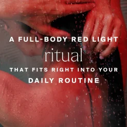 HigherDOSE Red Light Shower Filter - Polished Brass