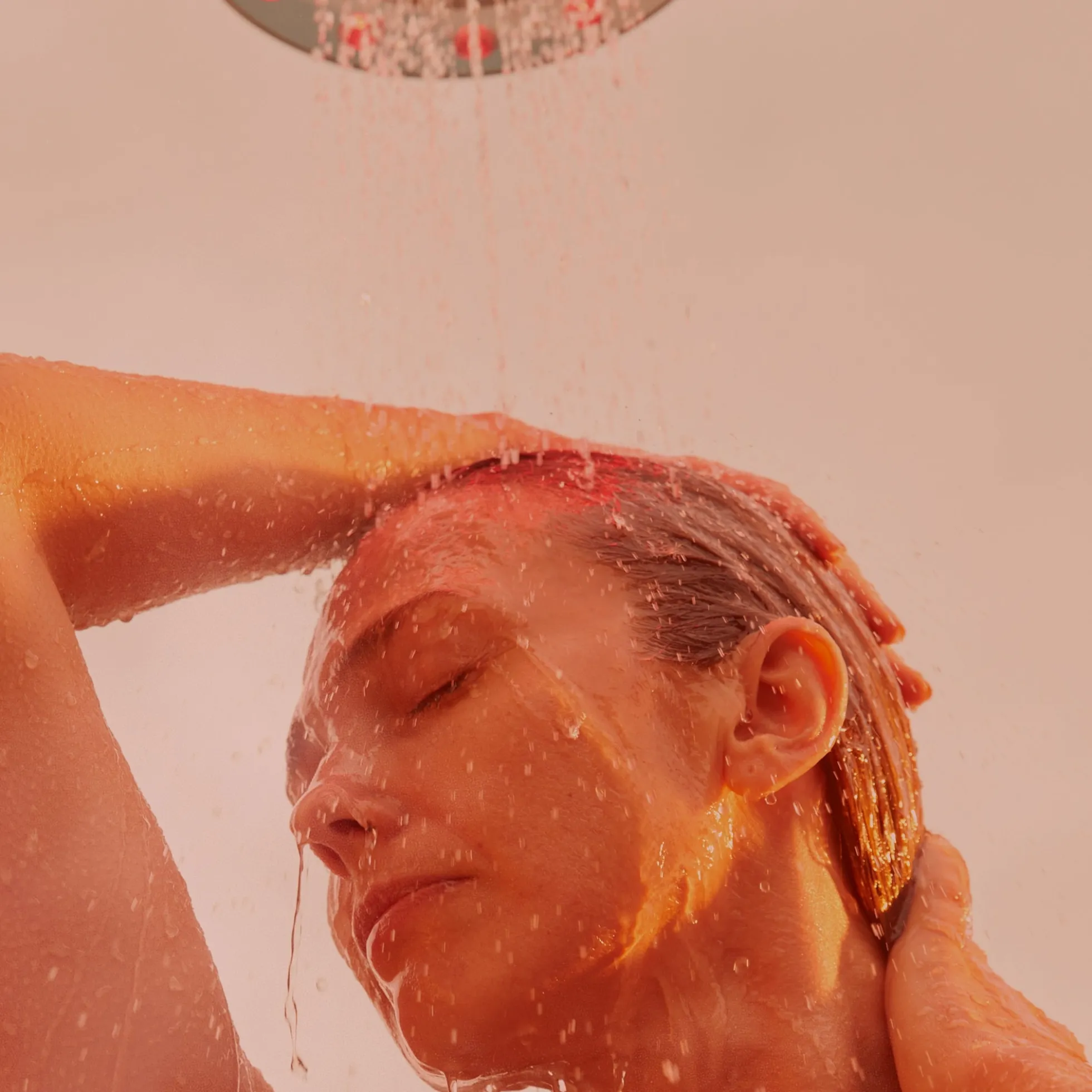 HigherDOSE Red Light Shower Filter - Polished Chrome