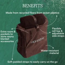 HigherDOSE Sauna Blanket Bag