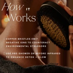 HigherDOSE Supercharge Copper Body Brush