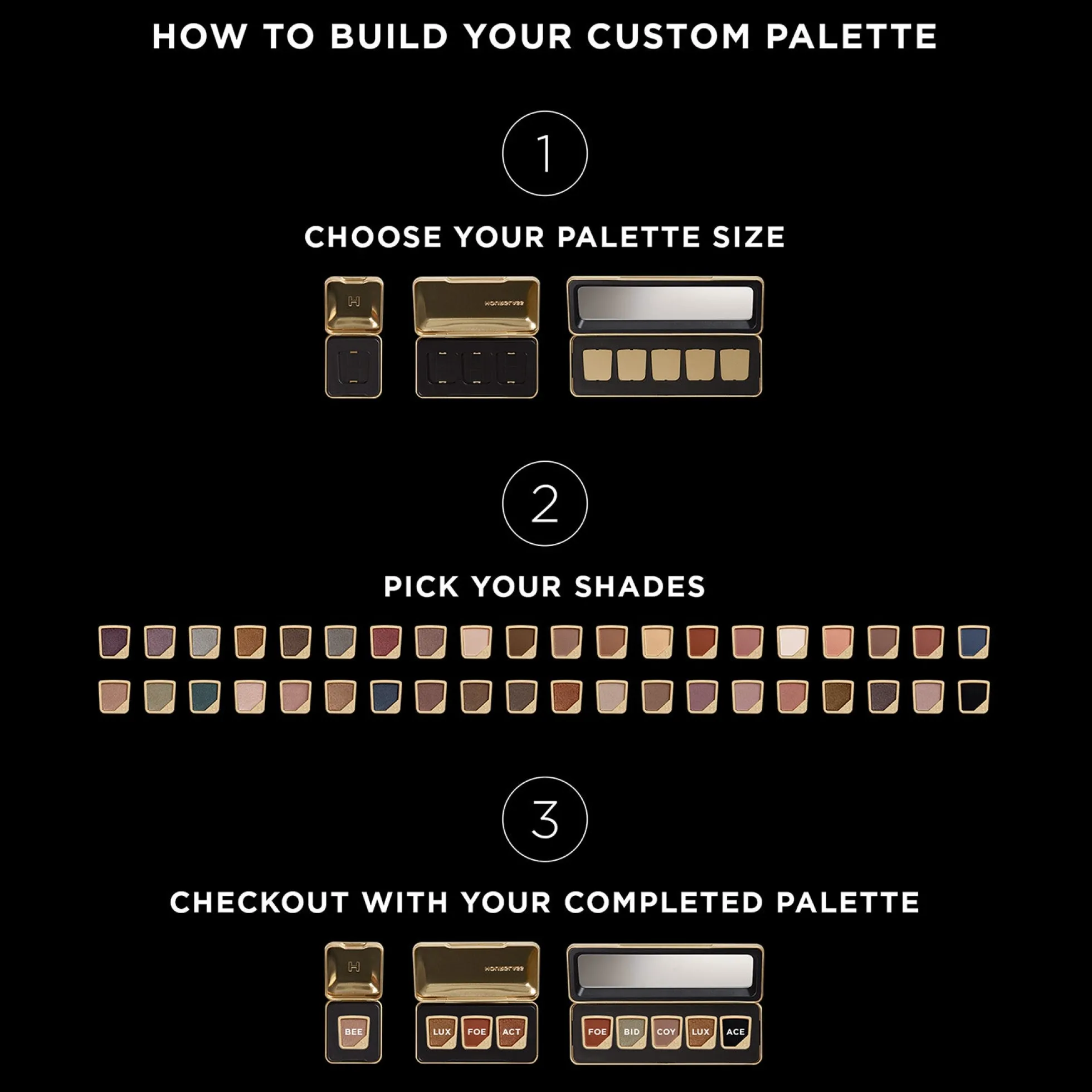 Hourglass Curator Five Shadow Palette