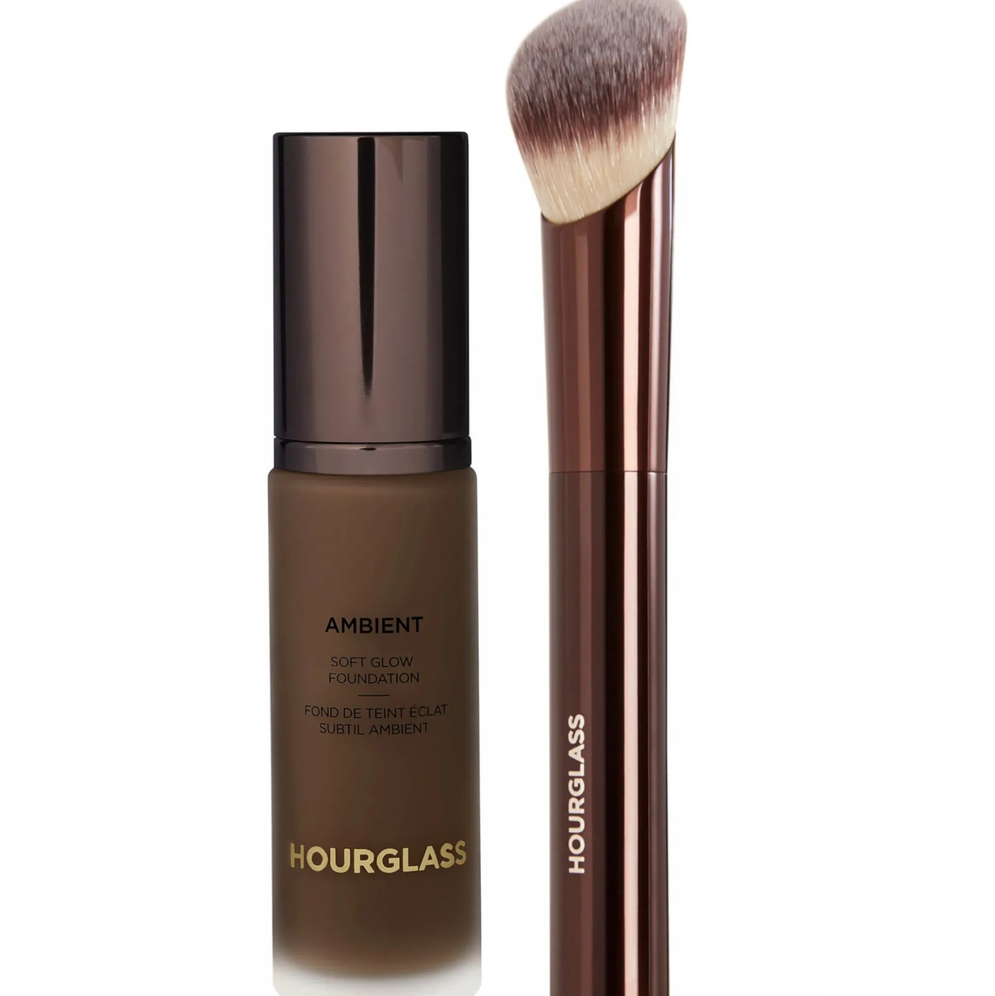 Hourglass Soft Glow Foundation and Soft Glow Foundation Brush Bundle 30ml (Various Shades)