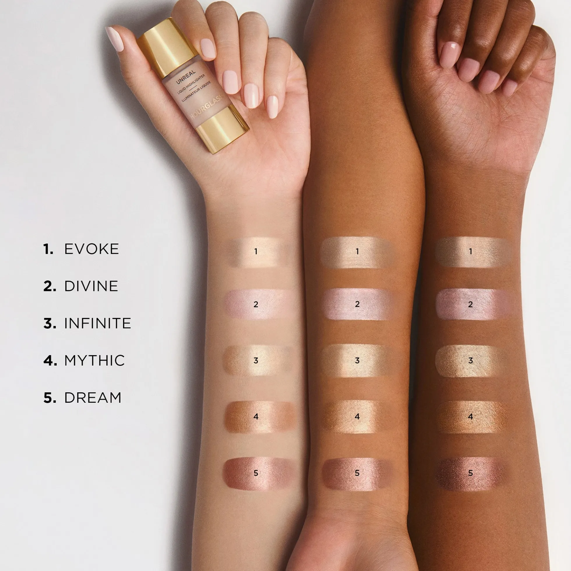 Hourglass Unreal Liquid Highlighter 10.3ml (Various Shades)