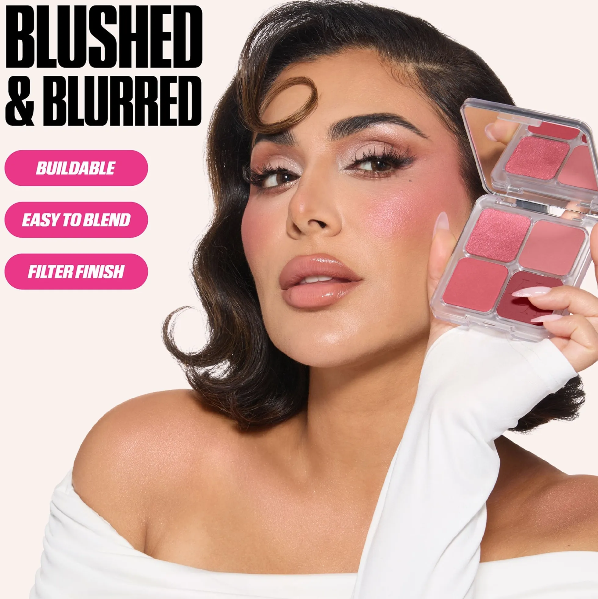 HUDA BEAUTY Blush Filter Palette Rose Berry