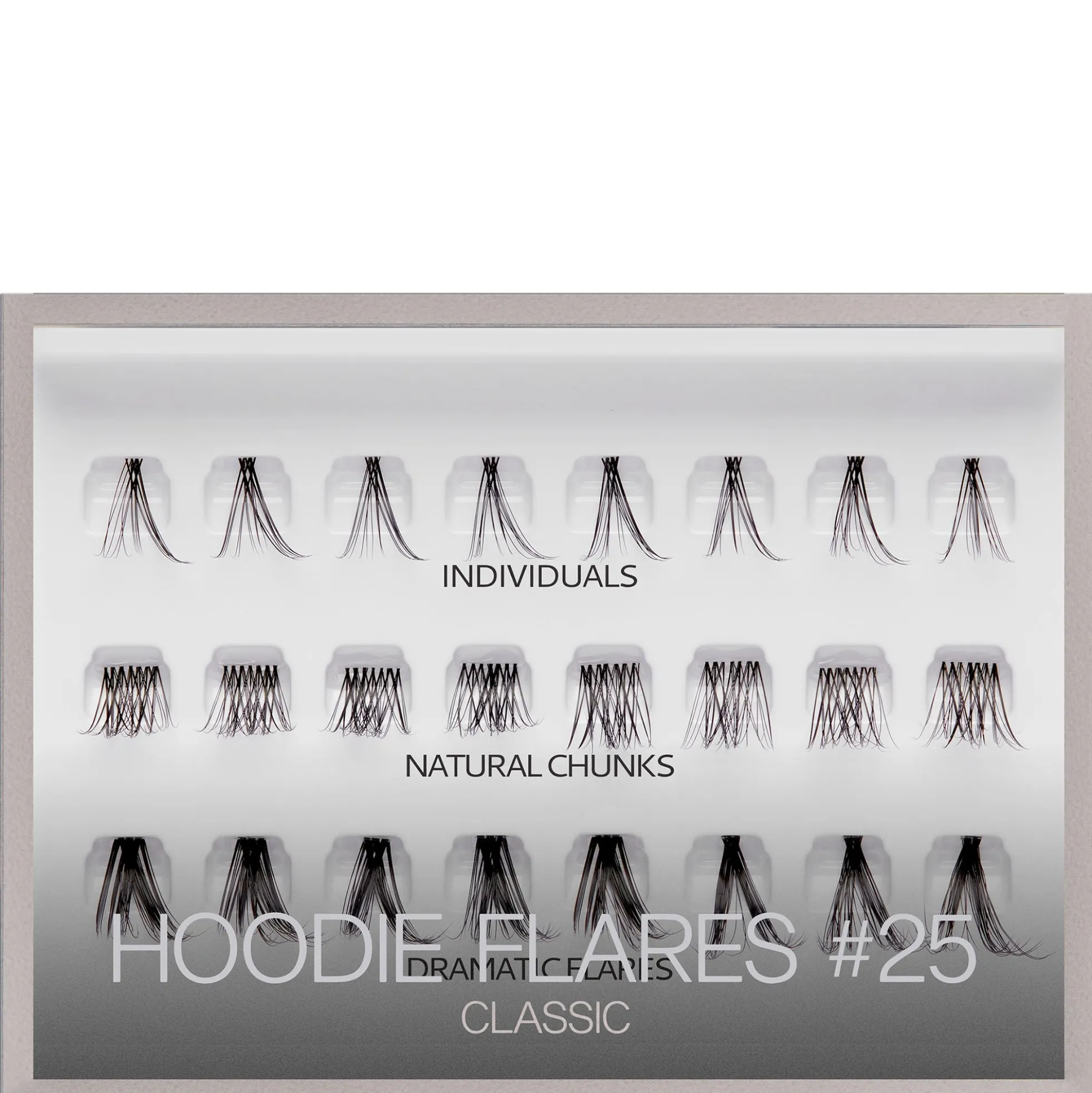Huda Beauty Hoodie Flares #25 Classic Lashes