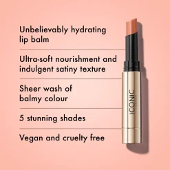 ICONIC London Melting Touch Lip Balm 3ml (Various Shades)