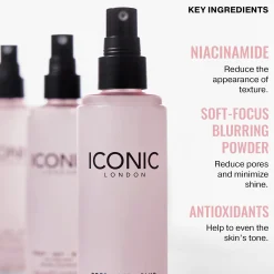 ICONIC London Mini Prep Set Blur Setting Spray 30ml