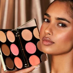 ICONIC London Multi-Use Cream Blush, Bronze and Highlight Palette