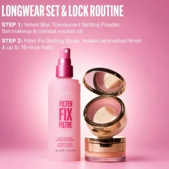 ICONIC London Prep Set Blur Setting Spray 120ml