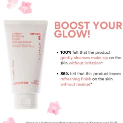INNISFREE Cherry Blossom Glow Jam Cleanser 150ml