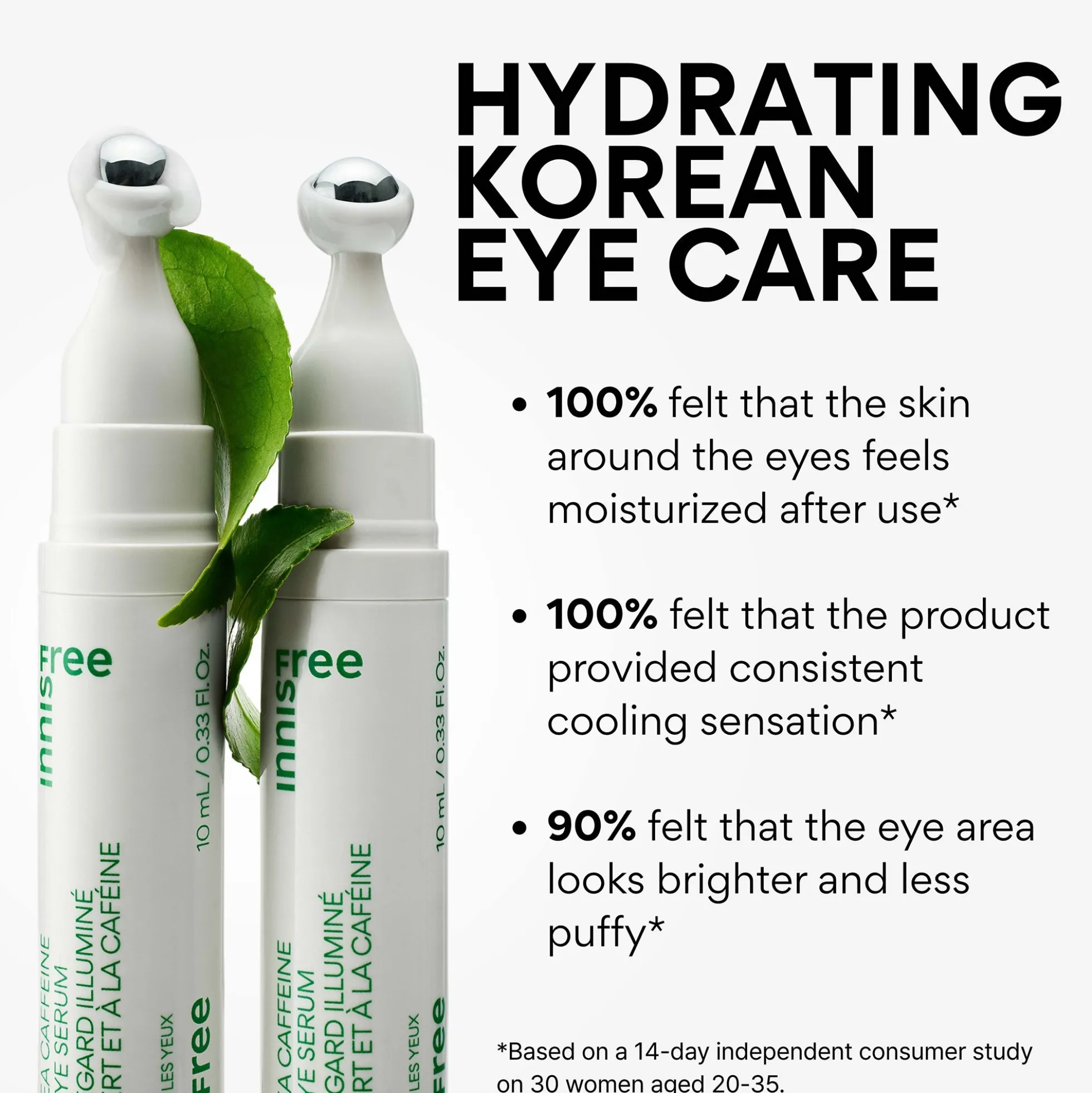 INNISFREE Green Tea Caffeine Bright-Eye Serum 10ml